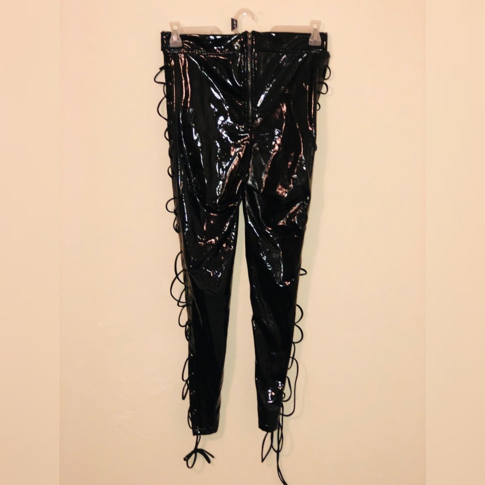 Sexy Latex Pants - Picture 3 of 6